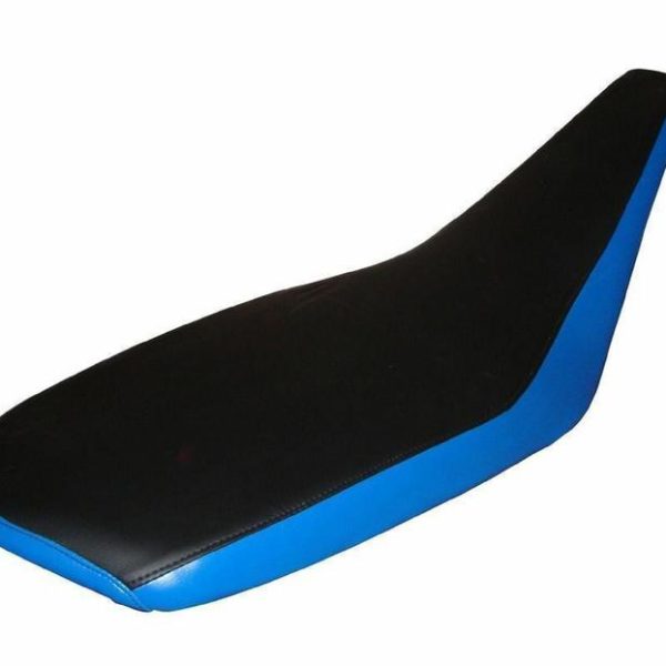 Yamaha Raptor 660 Blue Sides Black Top Seat Cover