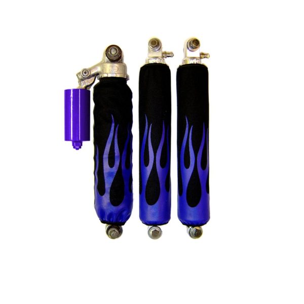 Blue Flame Black Shock Cover