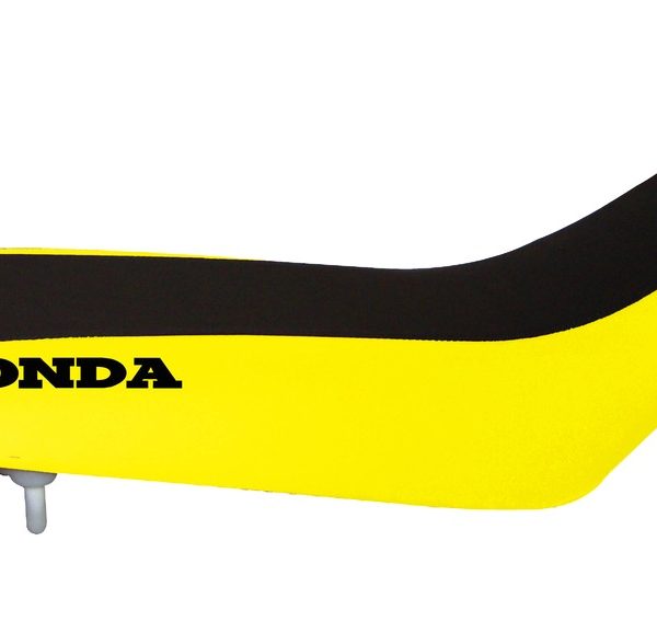 Honda 400 EX Stencil Yellow And Black Seat Cover
