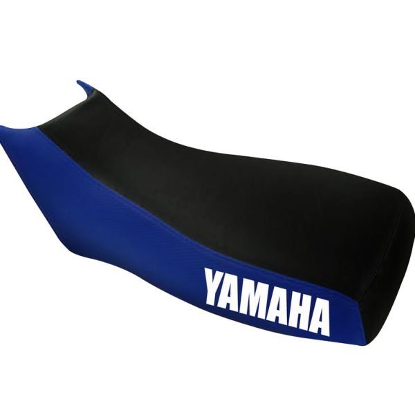 Yamaha Breeze Blue Sides Black Top Stincel Seat Cover