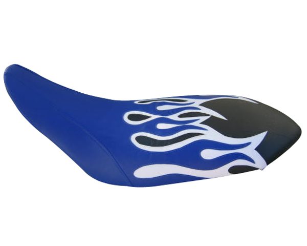 Yamaha Raptor Blue Flame Seat Cover