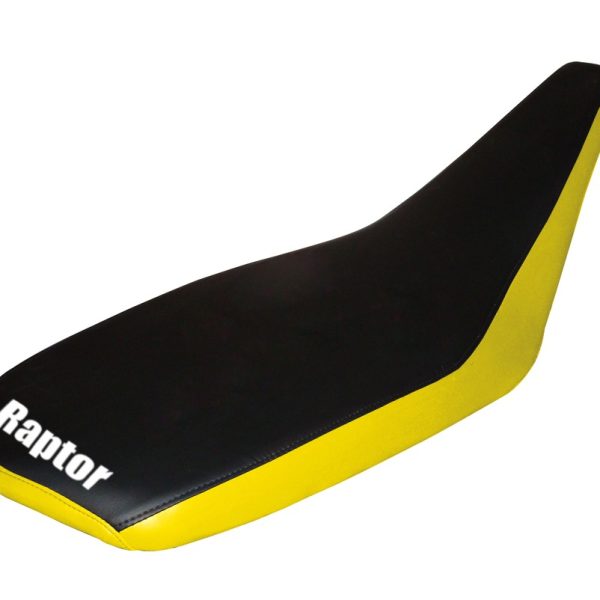 Yamaha Raptor Yellow Black Seat Cover